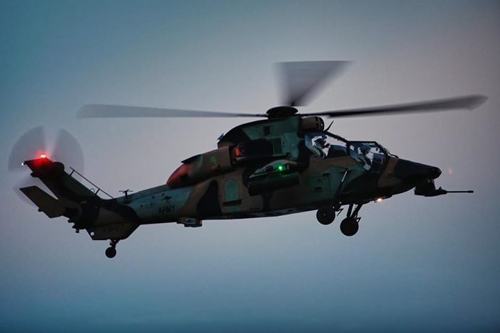 Australian Army Tiger attack helicopter