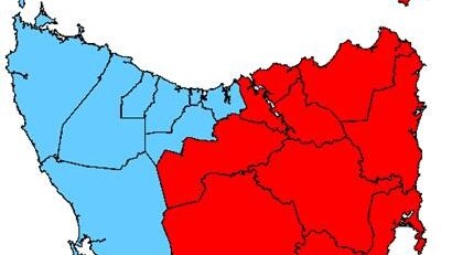 Tasmania fire ban map