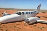 Cessna 441 crash landed