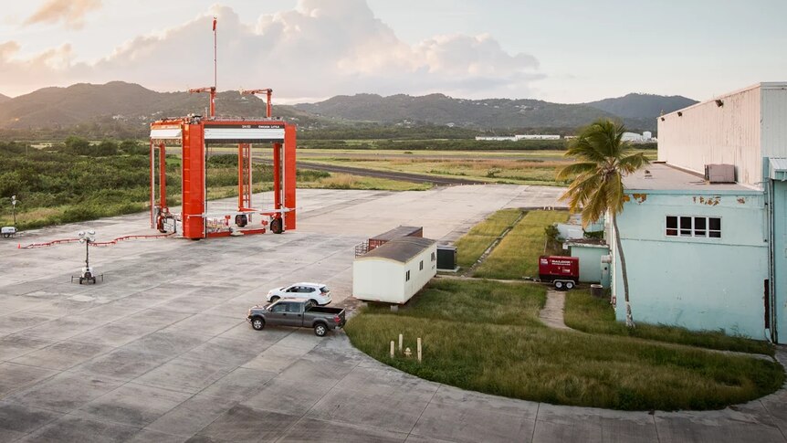 Project Loon's launch base in Puerto Rico.