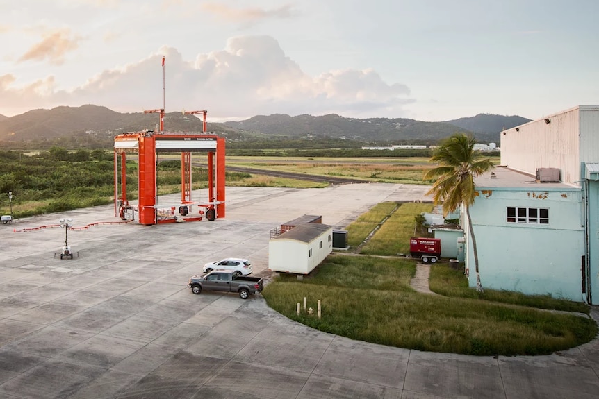 Project Loon's launch base in Puerto Rico.