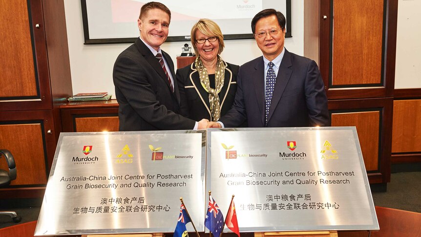 Australia Chinese postharvest grain biosecurity partnership officially launched
