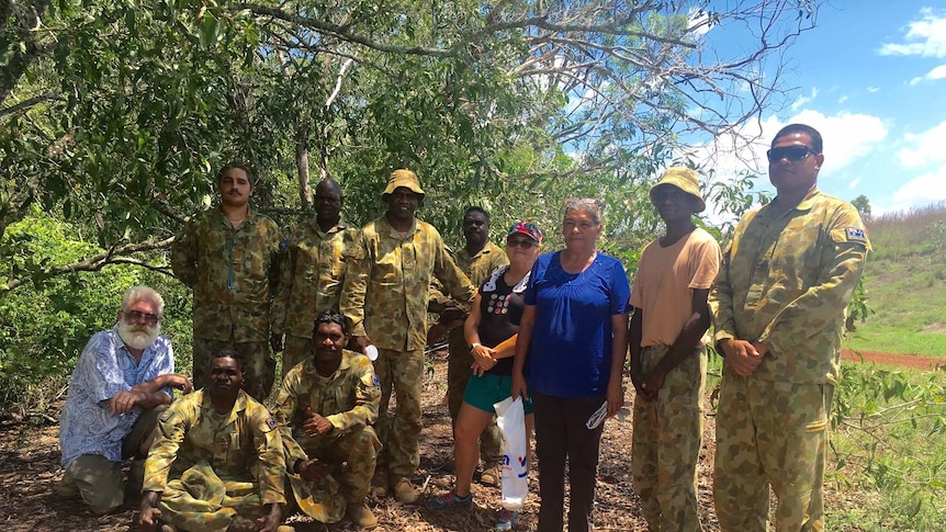 AIDP Trainees, mentors and TNRM staff on a field trip to Rum Jungle Lake.