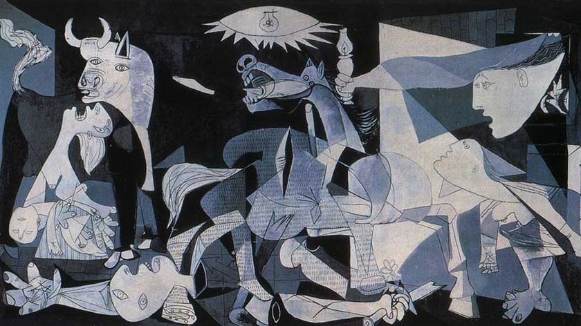 Pablo Picasso's masterpiece Guernica (1937)