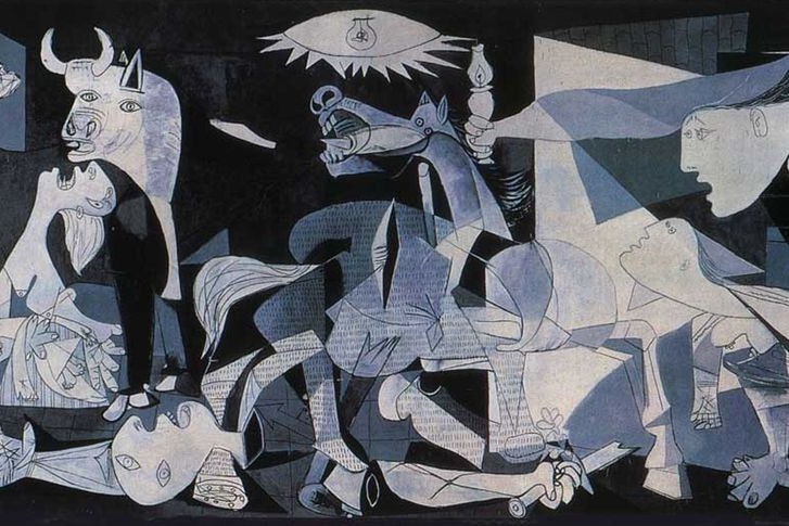 Pablo Picasso's masterpiece Guernica (1937)