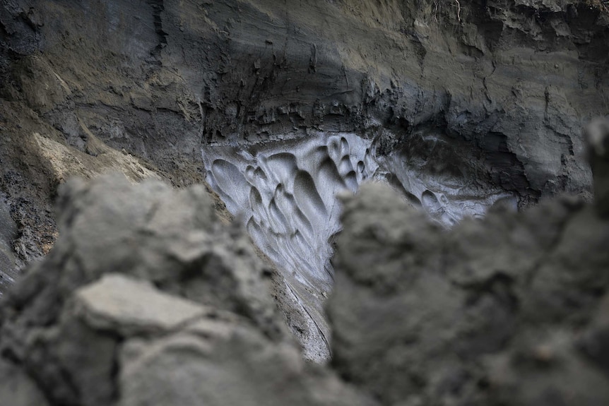 Permafrost in Siberia