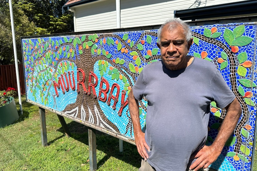 Gary Williams outside the Muurbay centre