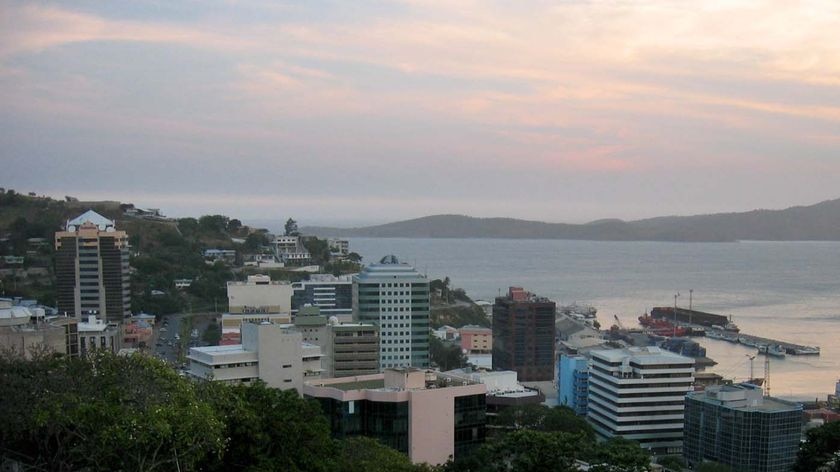 Port Moresby in Papua New Guinea