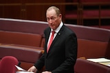 Katter's Australian Party Senator Fraser Anning makes his maiden speech.