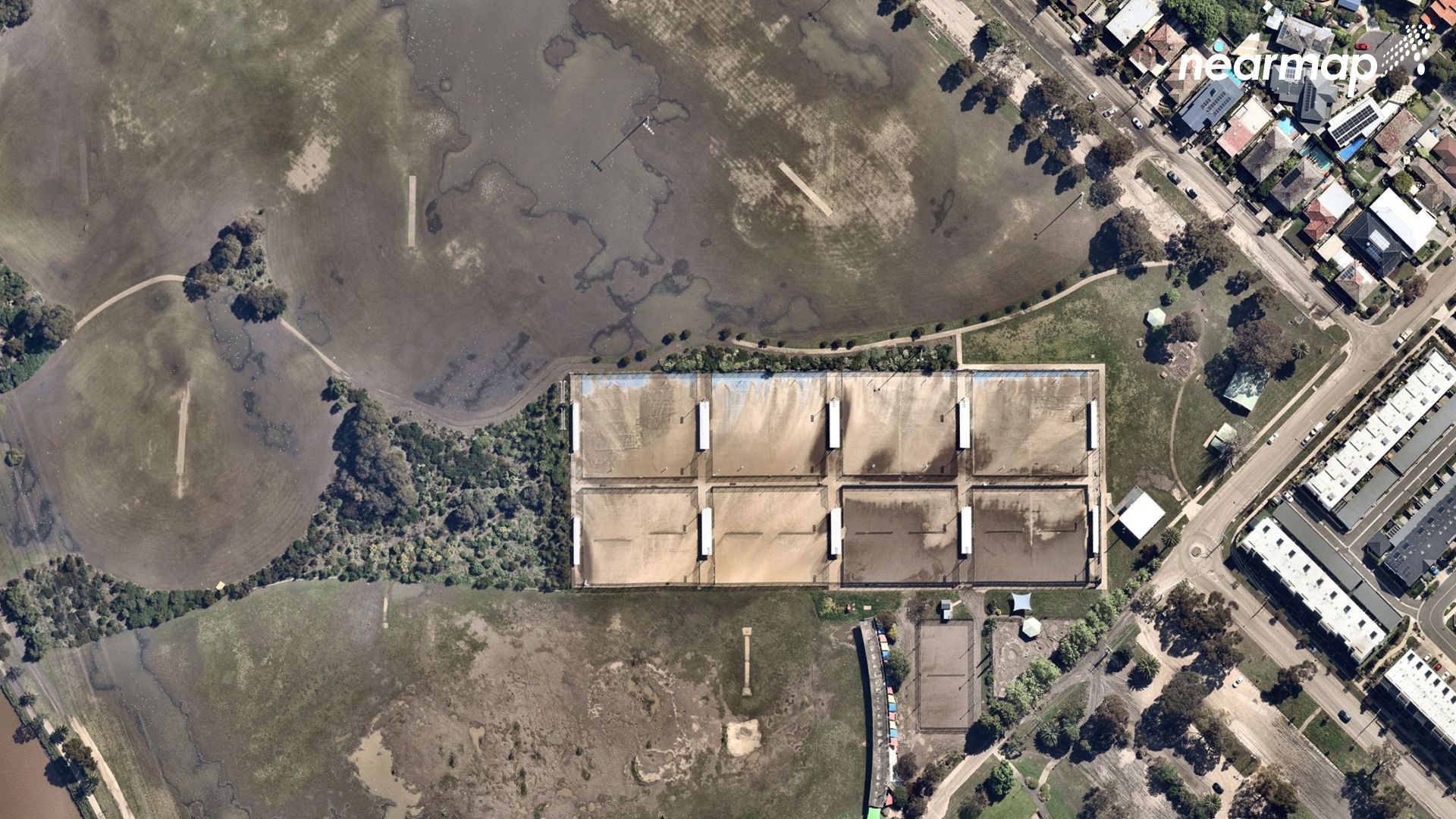 Maribyrnong after floods