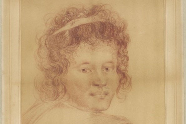 William Hodges (1744–1797) Portrait of Tynai-mai, Princess of Ra’iatea  c. 1773