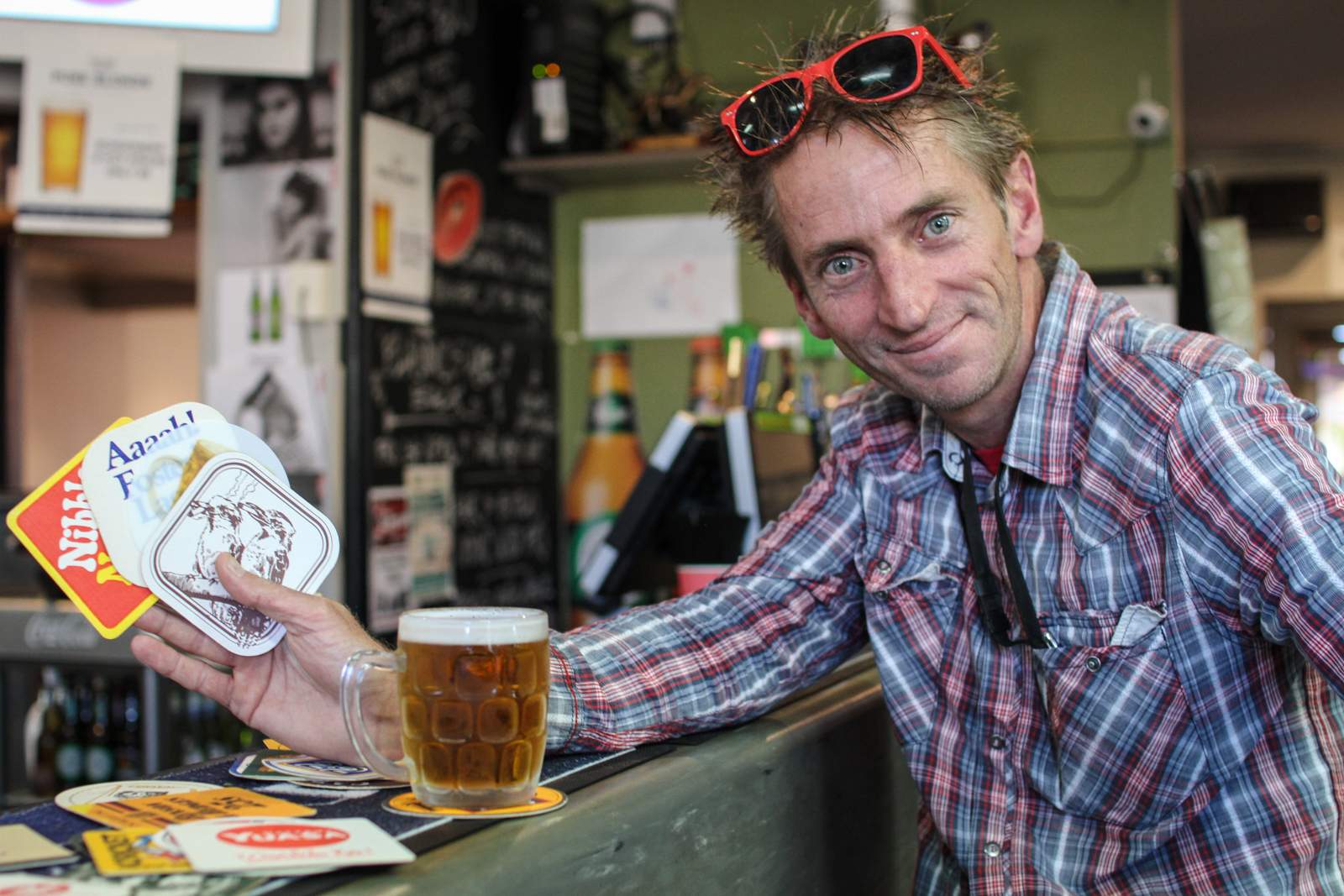 The humble beer coaster exhibited as art - ABC News