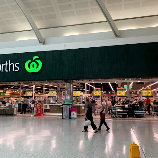 a supermarket entry way 