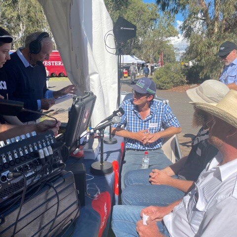 Mike Pritchard at Tocal ag college