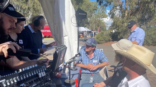 Mike Pritchard at Tocal ag college