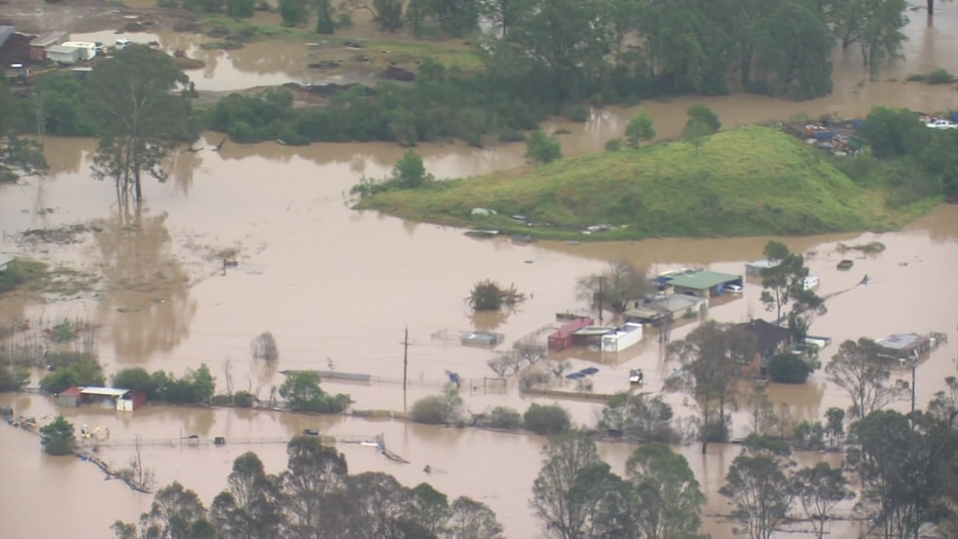 Heavy Rain Eases Over Sydney As Natural Disaster Declared For Flooded ...