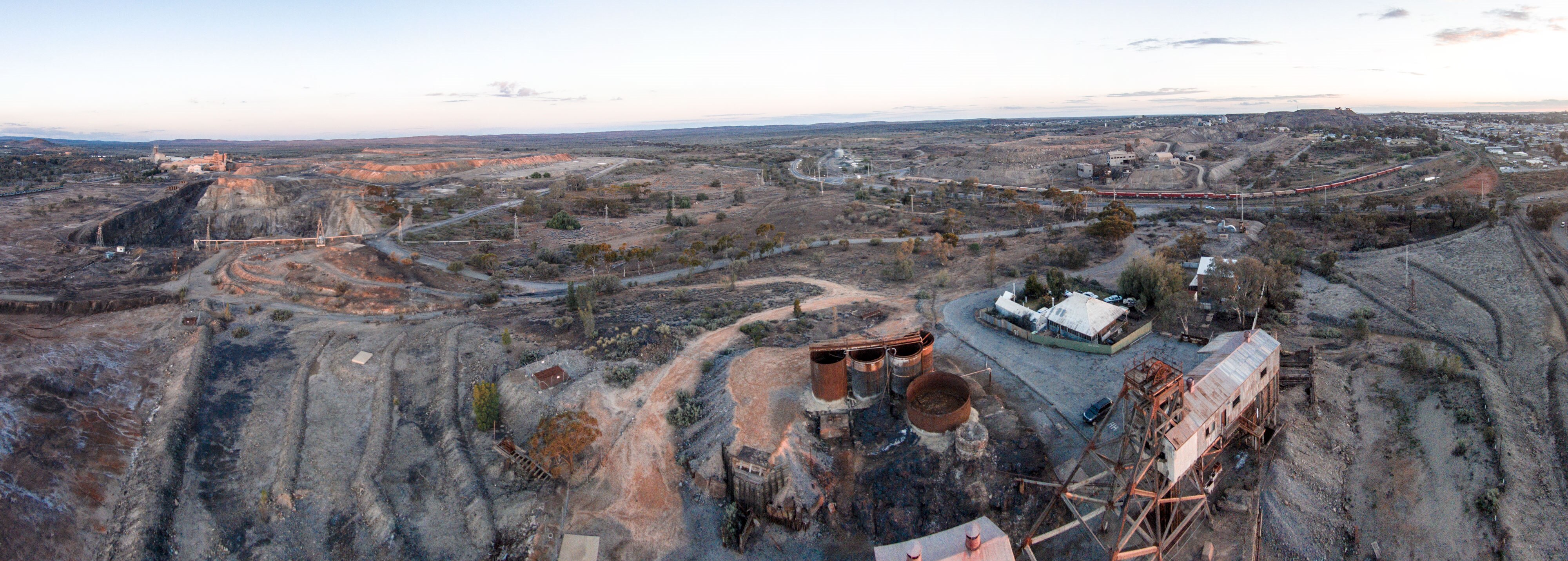 Junction Mine Broken Hill Pano