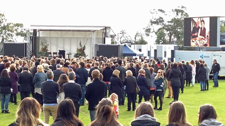 Memorial service for MH17 victims Liam and Frankie Davison