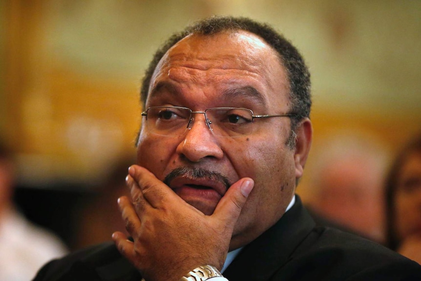 Papua New Guinea's Prime Minister Peter O'Neill