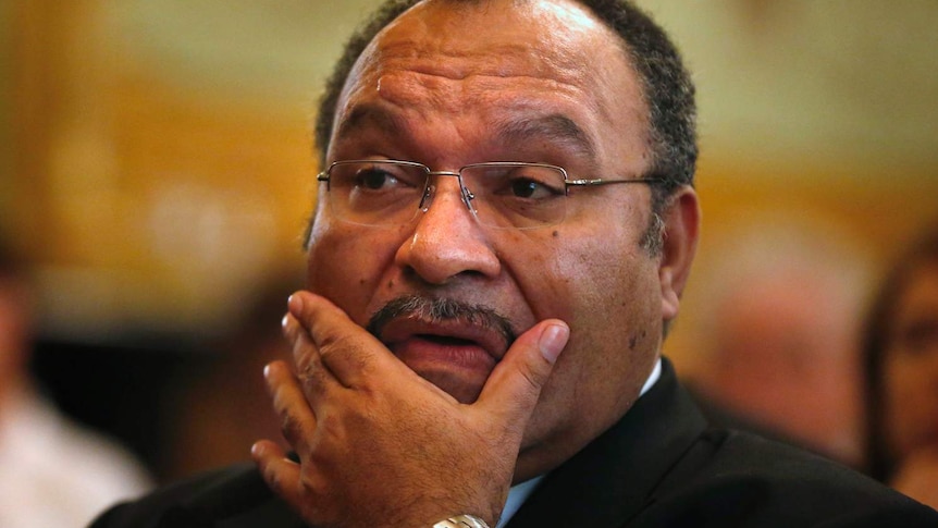 Papua New Guinea's Prime Minister Peter O'Neill