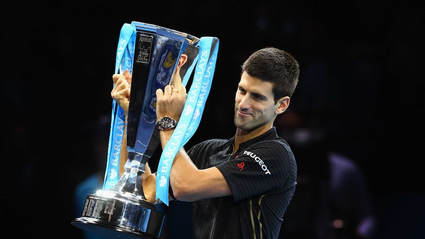 Novak Djokovic wins the ATP Trophy