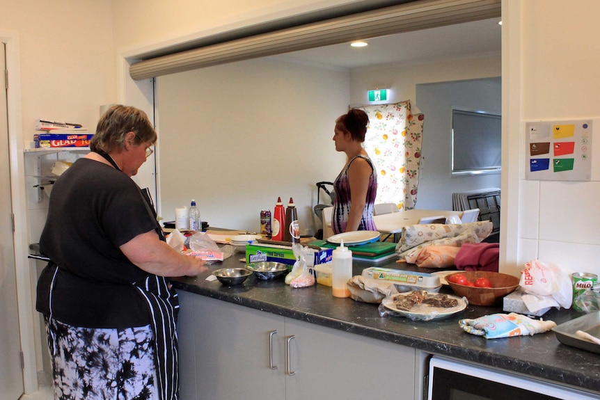 The kitchen at Risdon Vale Neighbourhood Centre