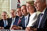 Senior members of the Coalition frontbench.