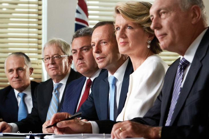 Coalition Real Solutions plan featuring senior members of frontbench