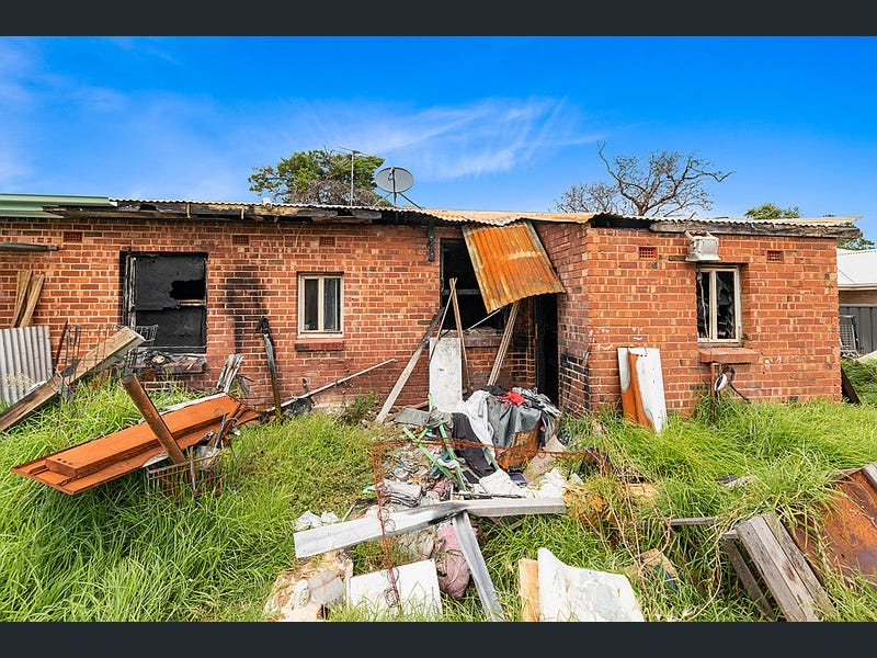 Uninhabitable firedamaged Elizabeth North house sells over asking