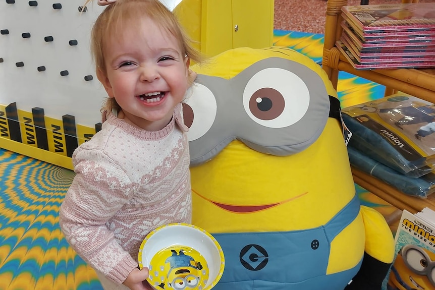 Ruby Edwards smiles at the camera.