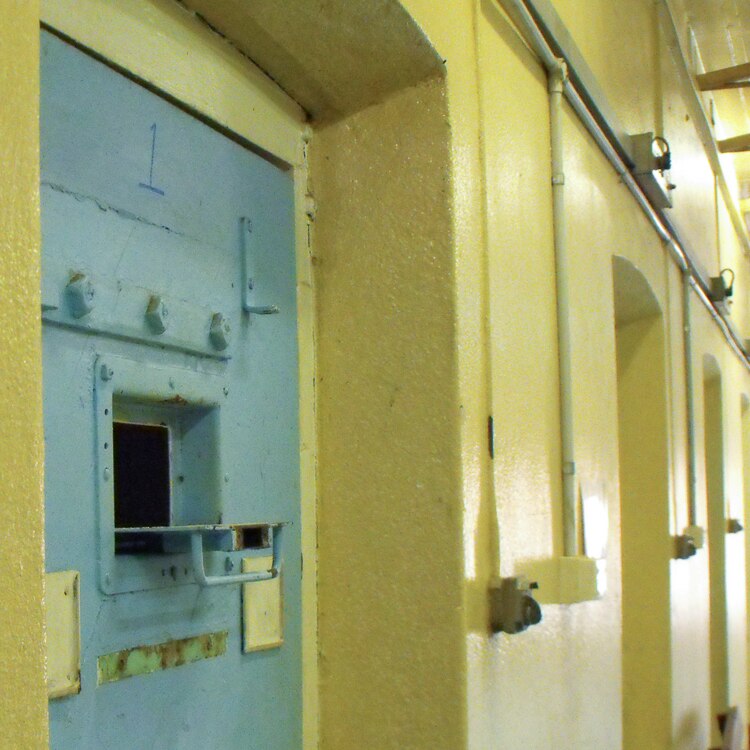 Cell doors at the Adelaide Gaol.