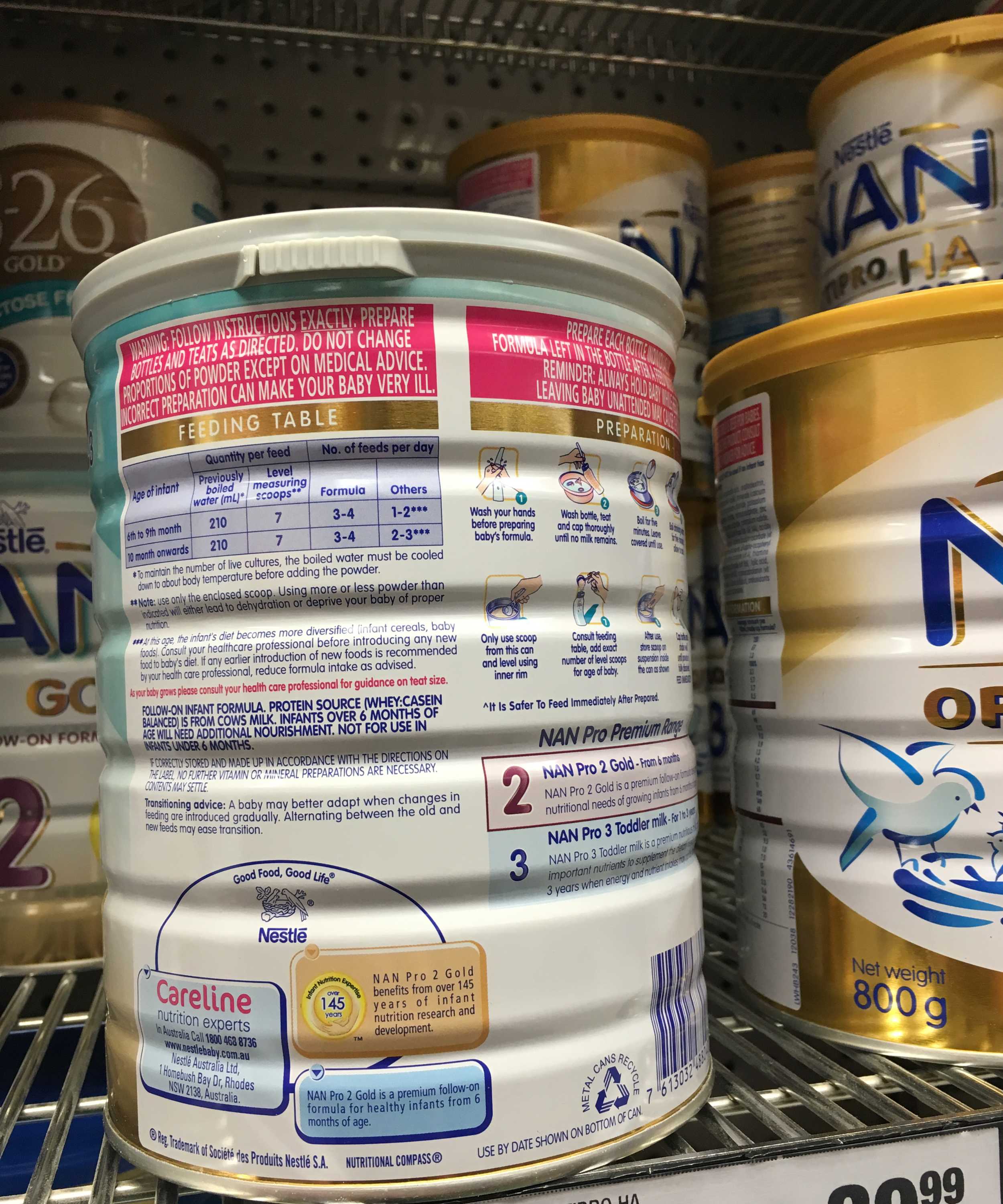 Food Regulators Review Infant Milk Formula Standards - ABC News