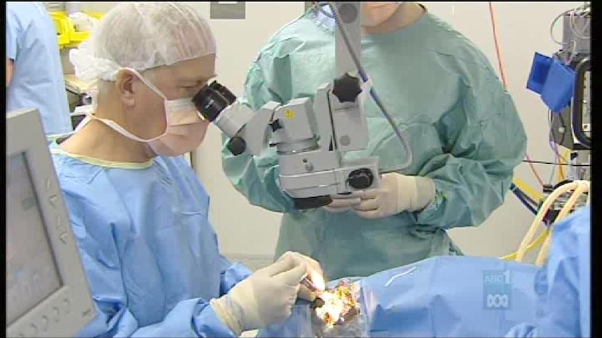 Plan to relocate eye operations criticised - file photo