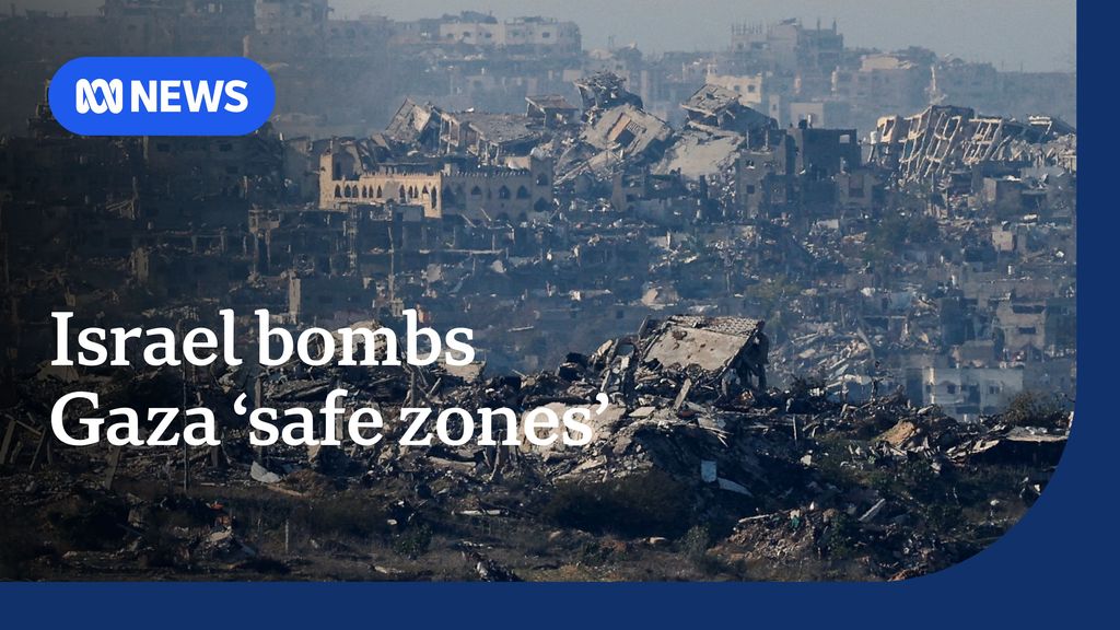 Israeli air strikes kill 54 in Gaza with 'safe zones' hit - ABC News
