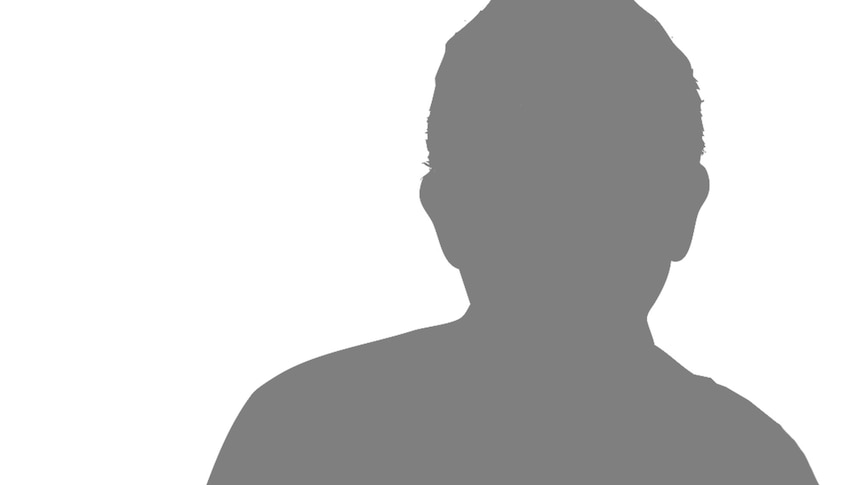 A grey human-shaped silhouette.