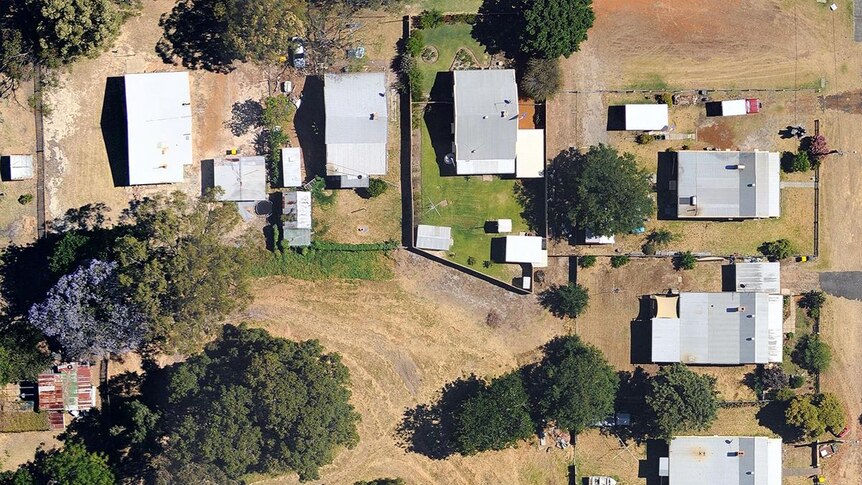 Before: Houses in Johnston Road, Yarloop