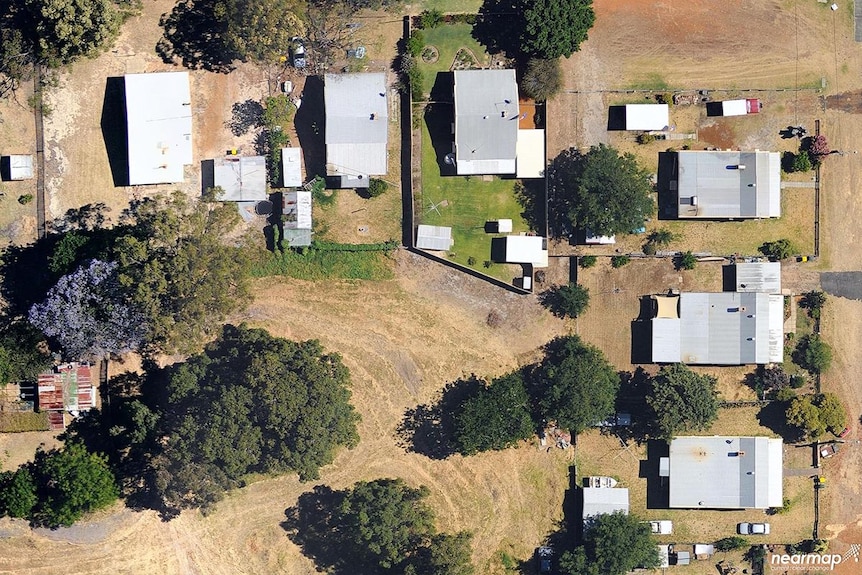 Before: Houses in Johnston Road, Yarloop