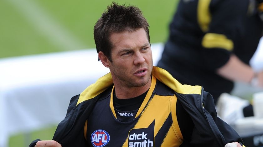 Best in short bursts...an interchange cap could spell the end for veterans like Ben Cousins. (file photo)