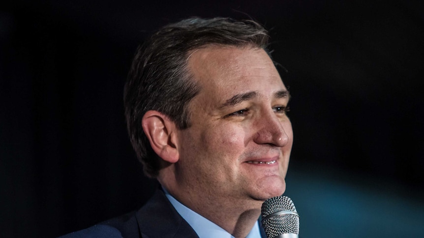 Republican candidate Ted Cruz.