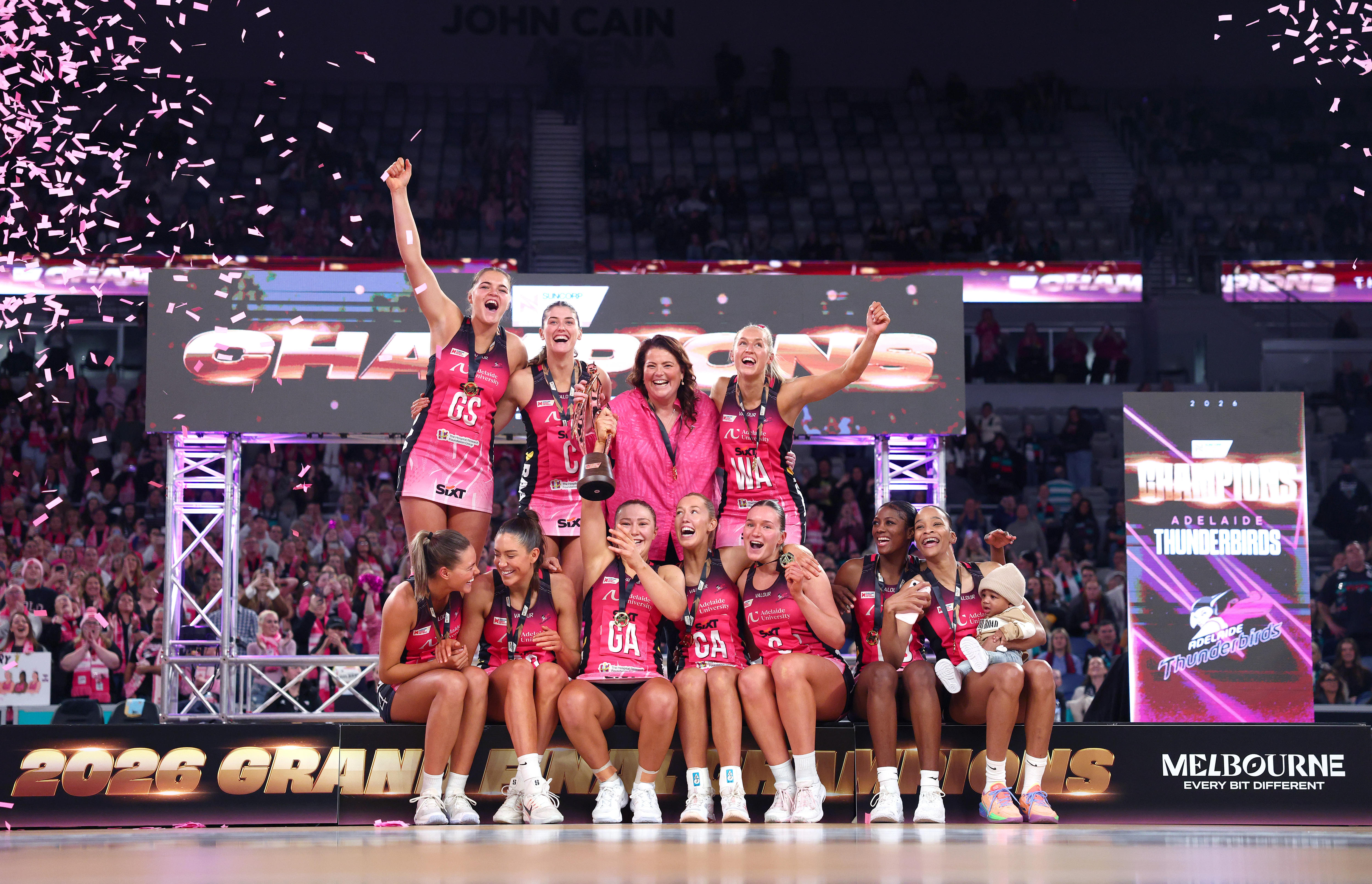 Adelaide Thunderbirds unlock Super Netball dynasty with unique coaching