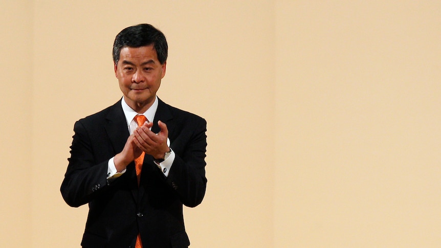 The next Hong Kong chief executive Leung Chun-ying