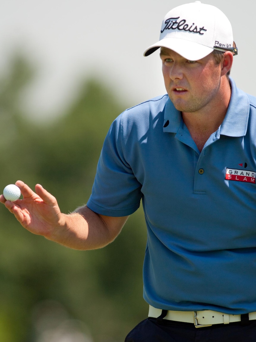 Australia's Marc Leishman is in the hunt after the opening round of the Byron Nelson Championship.