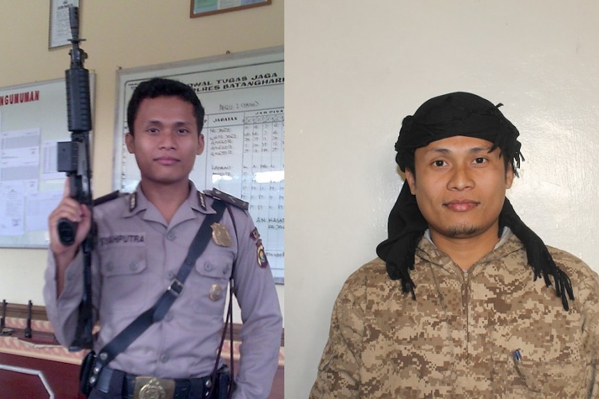 Indonesian policeman Syahputra
