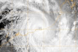 Satellite image of Tropical Cyclone Rusty