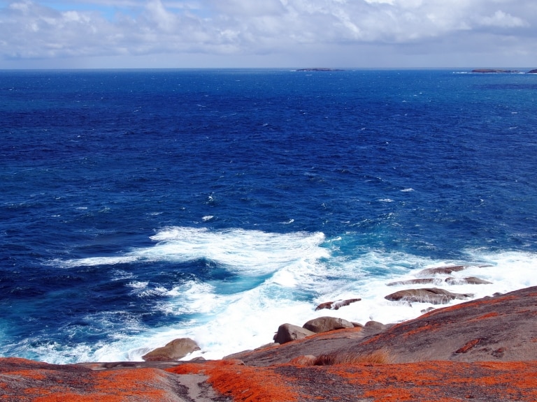 view of the sea