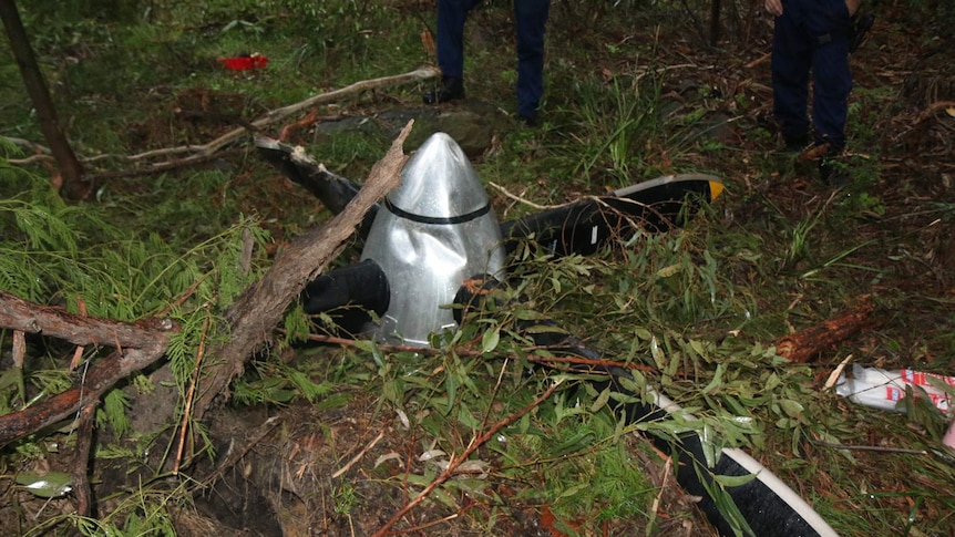 REX propeller in bushland