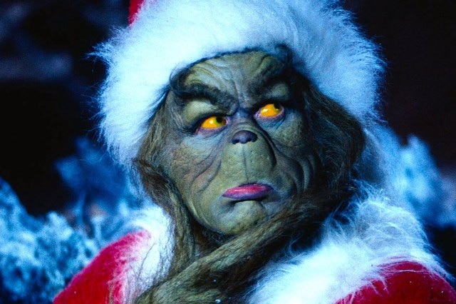 A scene from the movie The Grinch. 2001.