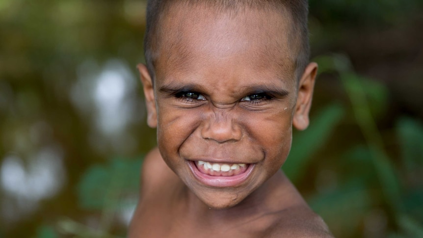 Portrait of young boy Jay