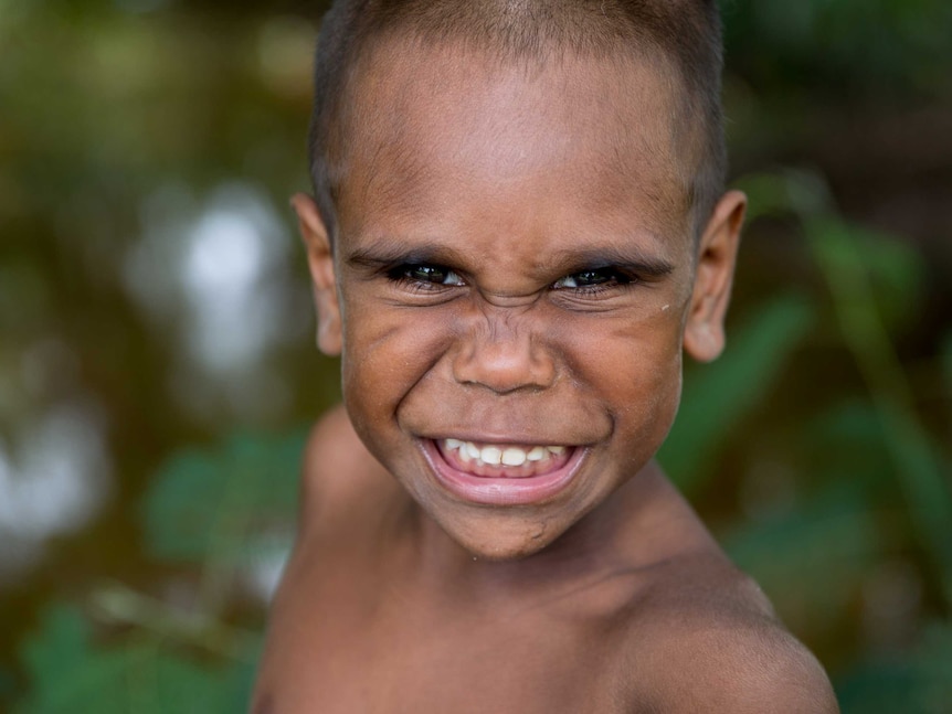 Portrait of young boy Jay