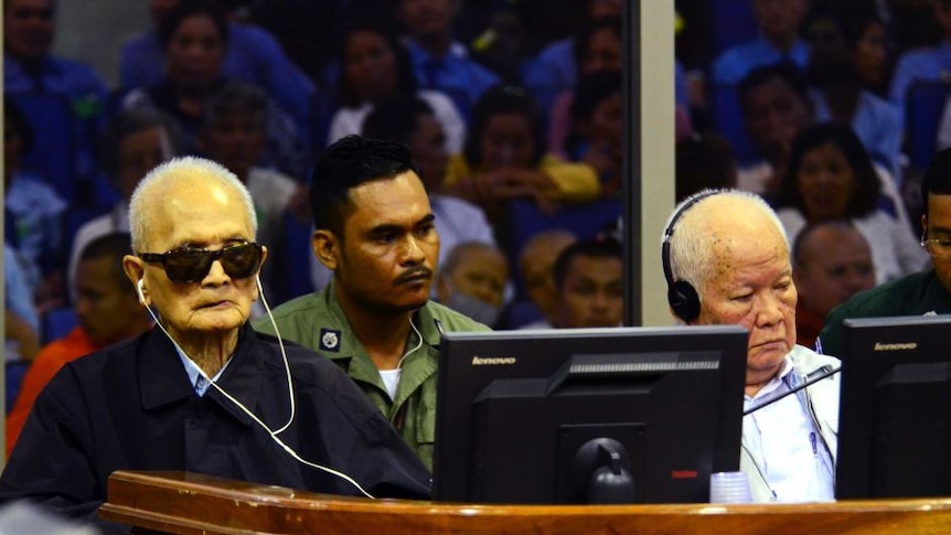 Nuon Chea, 92, dan mantan Presiden Khieu Samphan, 87, telah didakwa.